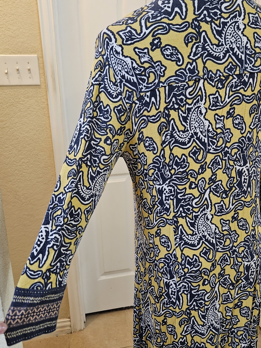Soft Surroundings Floral Print Maxi Dress – Size Medium - Picture 10 of 12